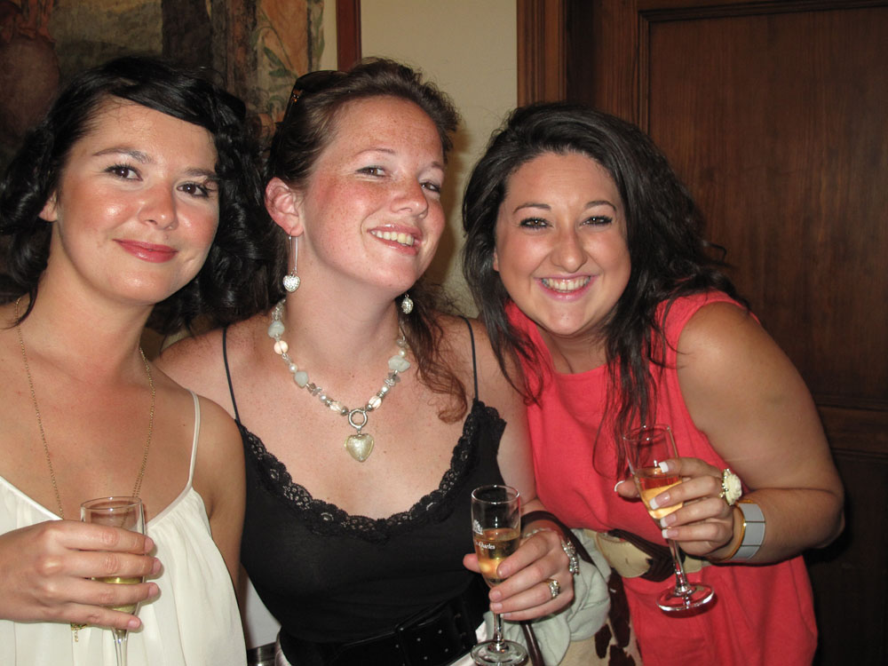 Laure, Emma and Vicki - Summer 2010