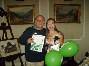 Godfrey Bloom and Shirley Harrison